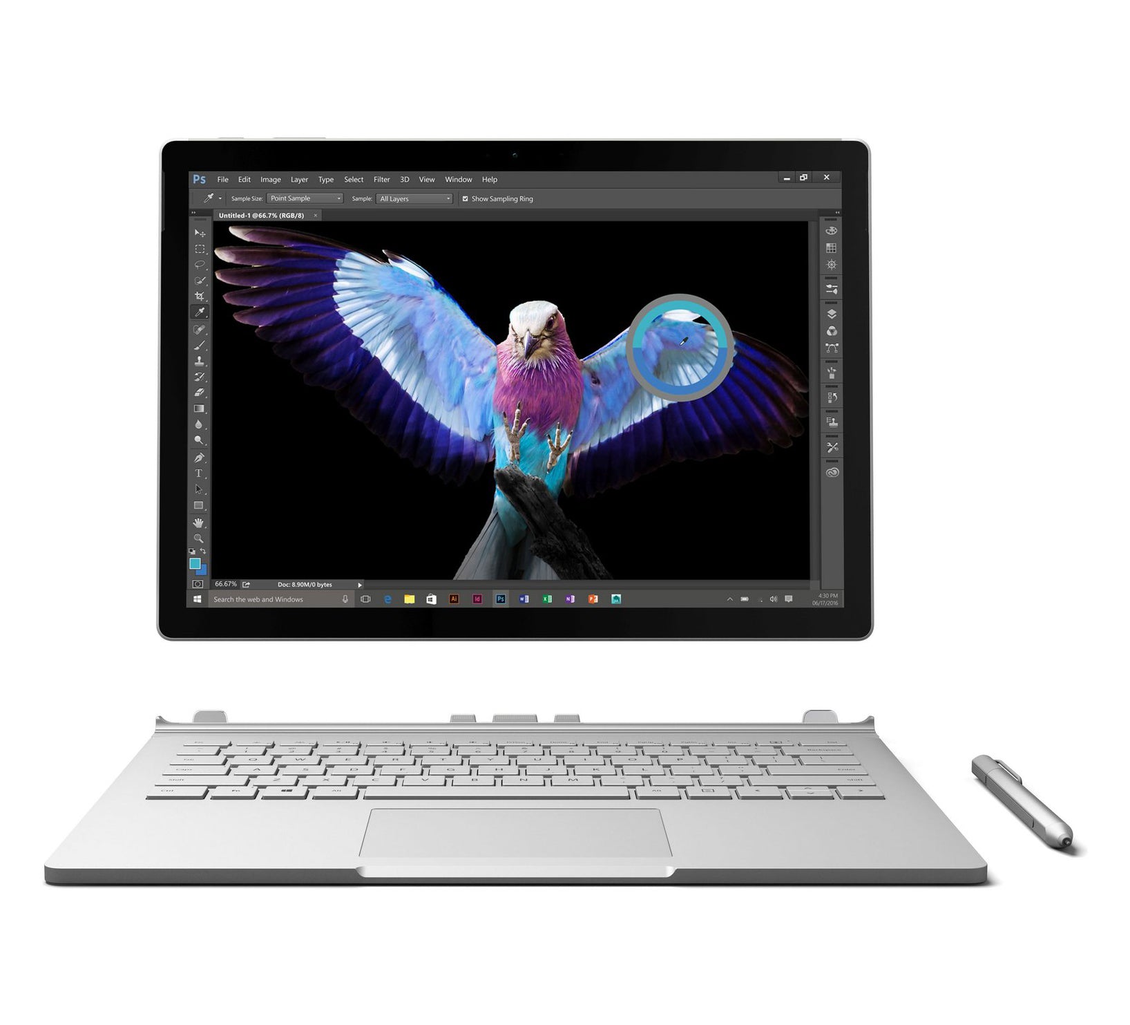 Microsoft Surface Book 13.5 Inch Ci5 8GB 128GB 2 in 1 Laptop
